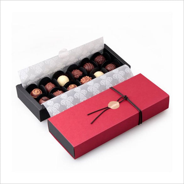 red cover chocolate box set