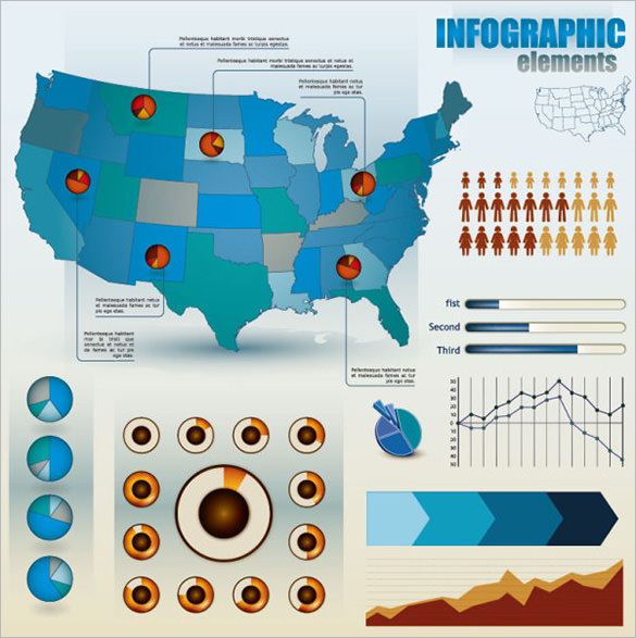 economy-infographics-design-elements-for-free