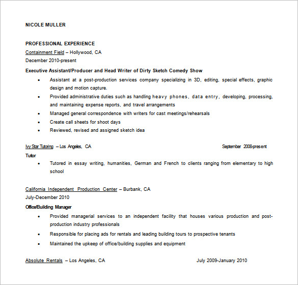 22+ Civil Engineer Resume Templates - PDF, DOC