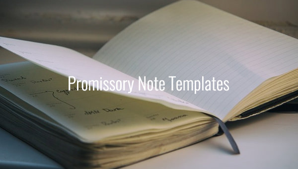 promissory note templates
