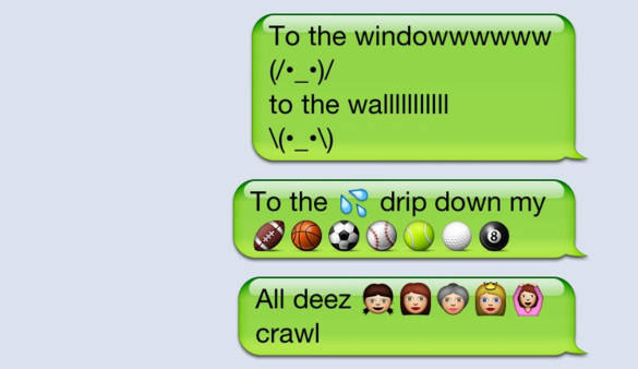 funny emoji lil jon text