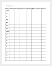 Blank-Study-Schedule-Template-Free-Download-Word-Format