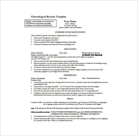 functional-one-page-resume-pdf-template