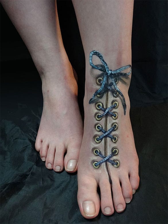 fantastic-3d-shoe-tattoo-on-foot