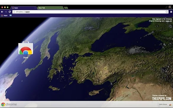 earth-chrome-background-extension