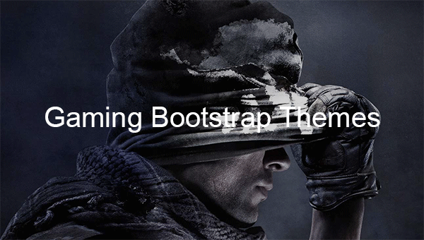 gaming bootstrap themes