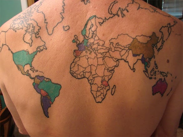 world-map-tattoo-on-back