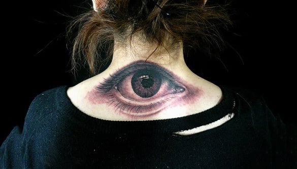 creative-eye-tattoo-on-neck-for-you