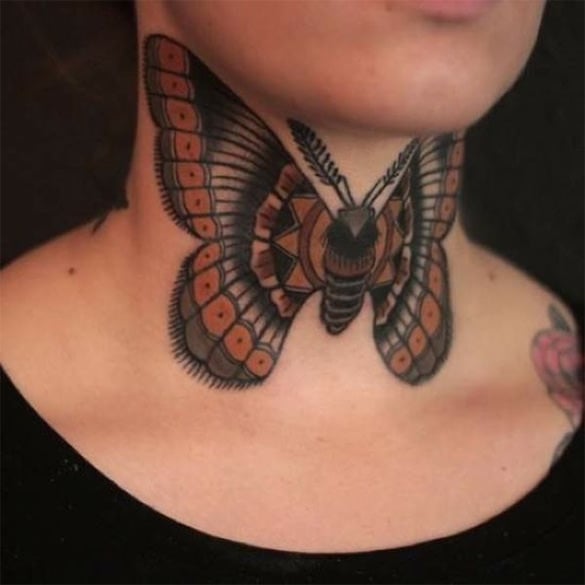 butterfly-tattoo-on-his-throat