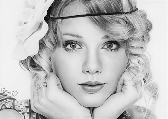 Beautiful Pencil Portrait Sketches