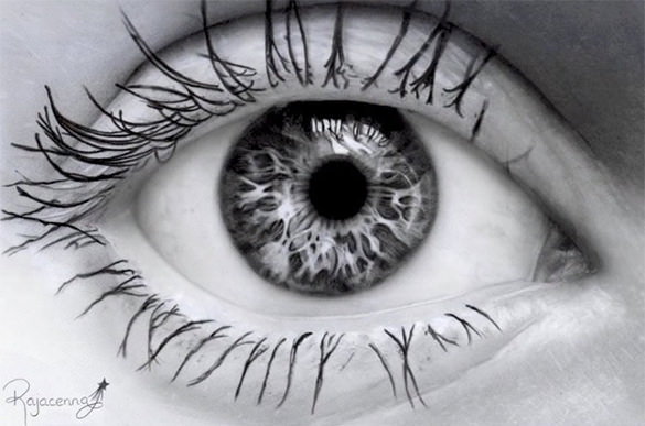 fabulous eye pencil drawing for free