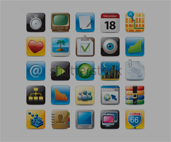 awesome multimedia app icons