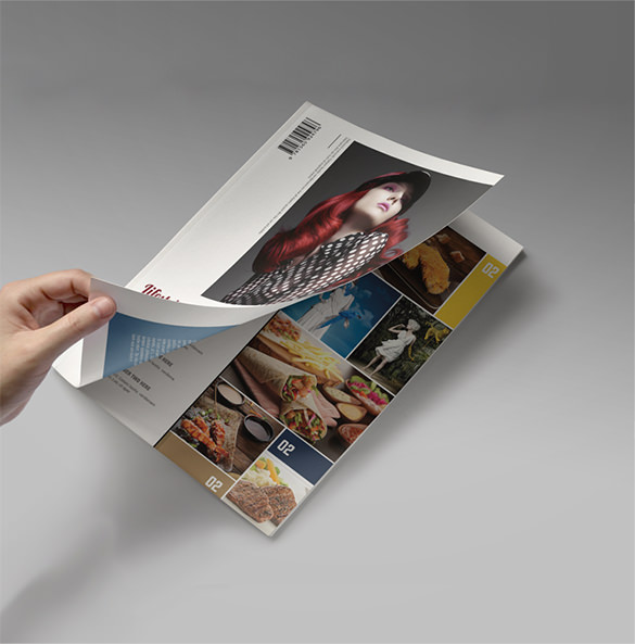 indesign premium magazine cover template