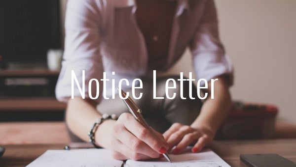 notice letter template
