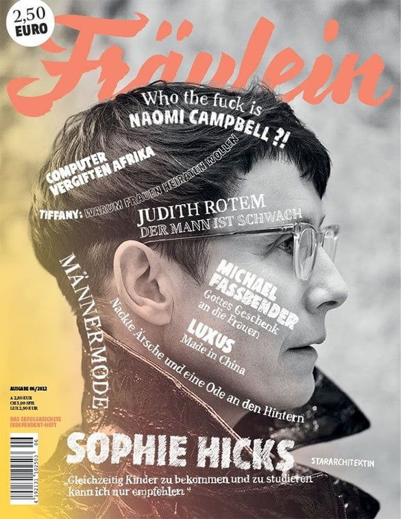 free fräulein magazine cover design