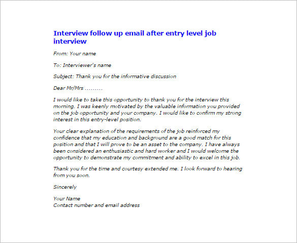 Sample Thank You Letter After Interview Multiple Interviewers from images.template.net