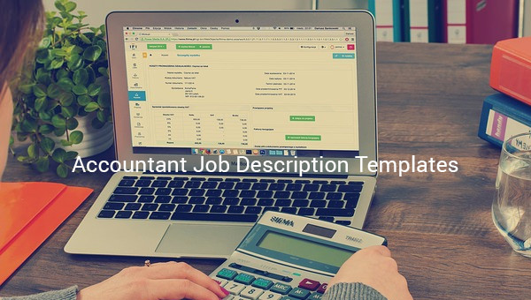 accountant job description template
