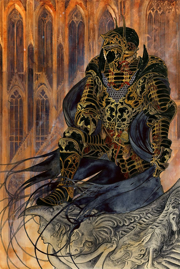 the dark knight fantasy art design