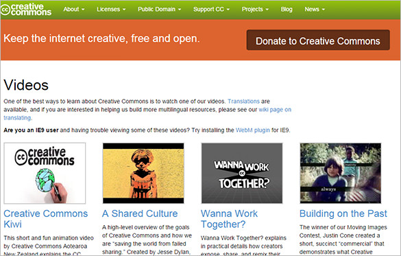 Creative Common Videos | CC Search Portal – TPAYW
