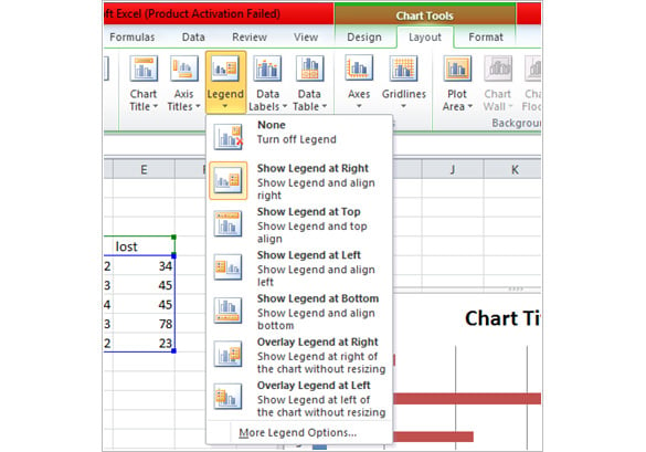 Create A Chart in Microsoft Excel 2010 Free Premium 