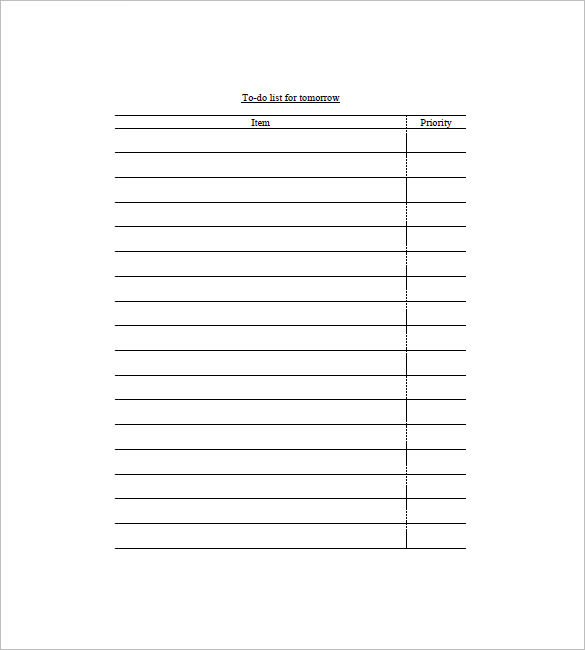 list templates 105 free word excel pdf psd indesign format