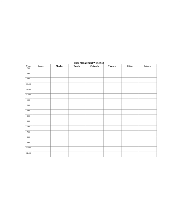 College Daily Planner Template 5 Free PDF Documents Download College Daily Planner Template 5 Free PDF Documents Download