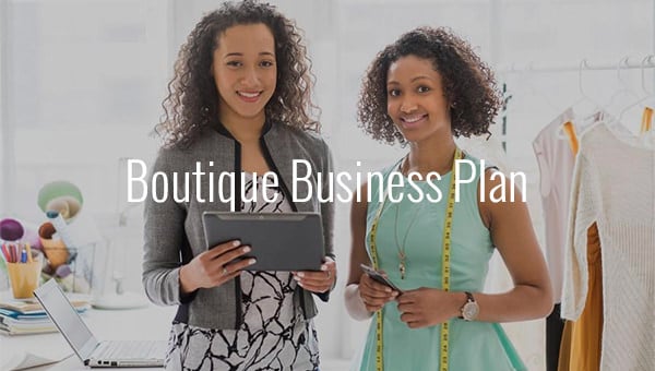 online boutique business plan template free