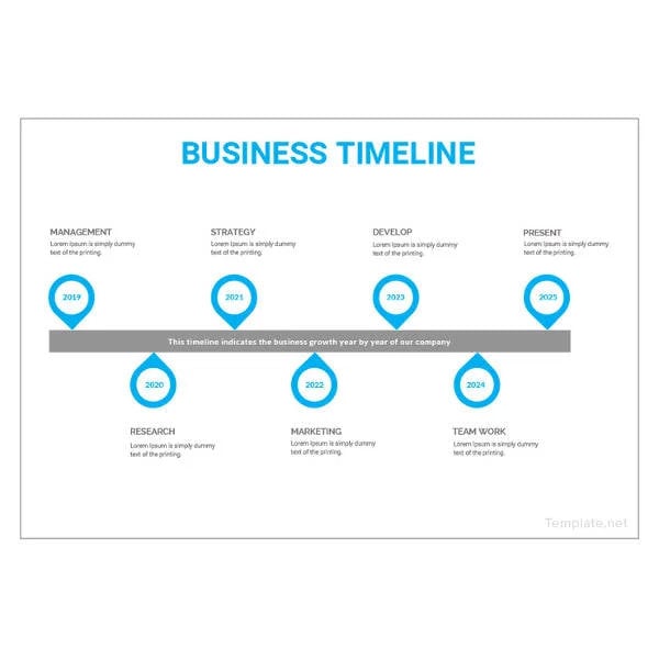 business-timeline-template