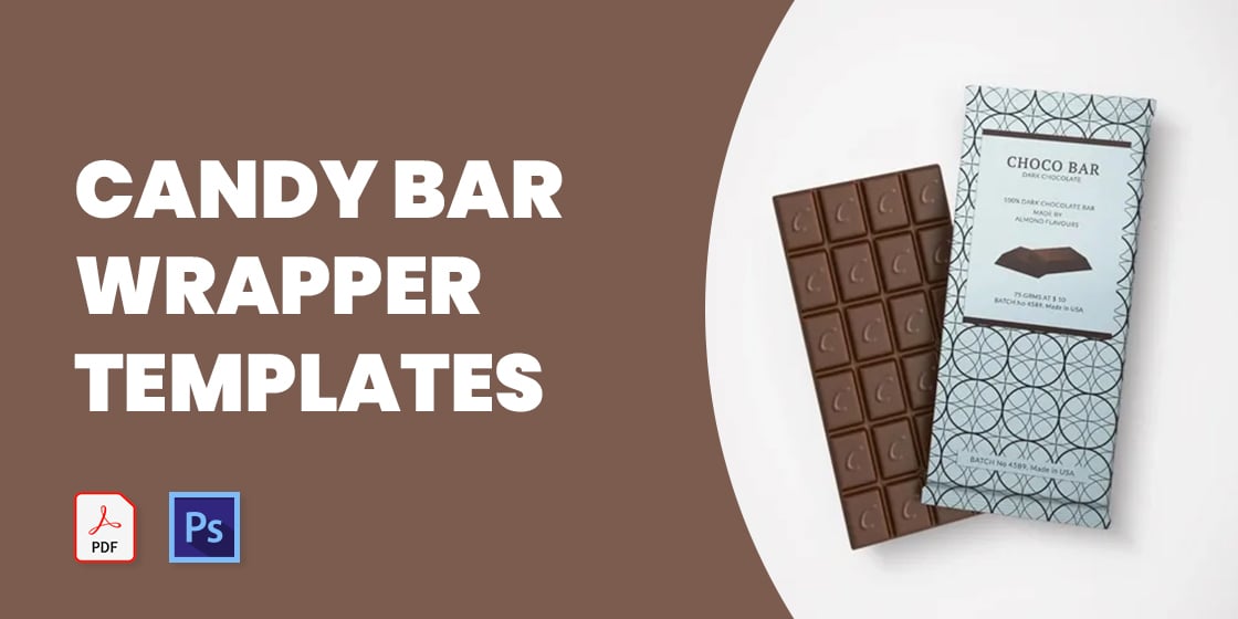 candy bar wrapper templates