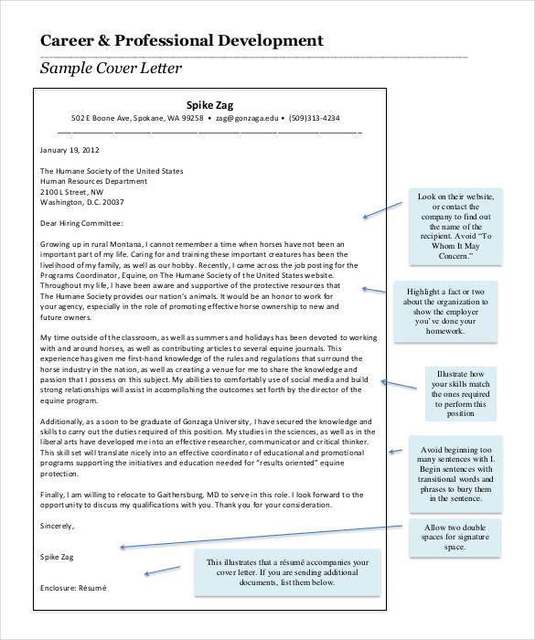 55+ Cover Letter Templates - PDF, Ms Word, Apple Pages ...