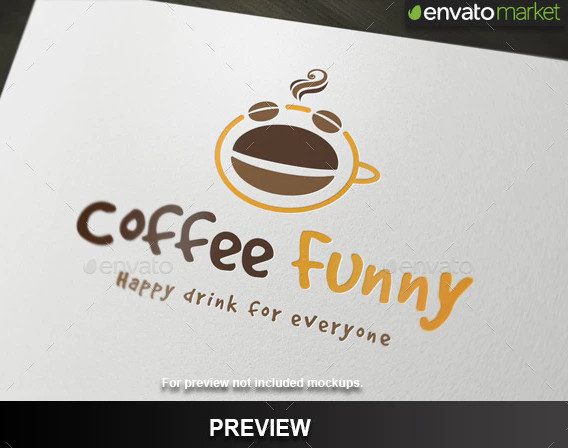 coffee funny logo