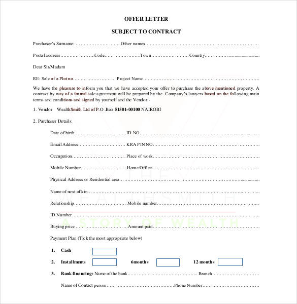 contract letter format in pdf