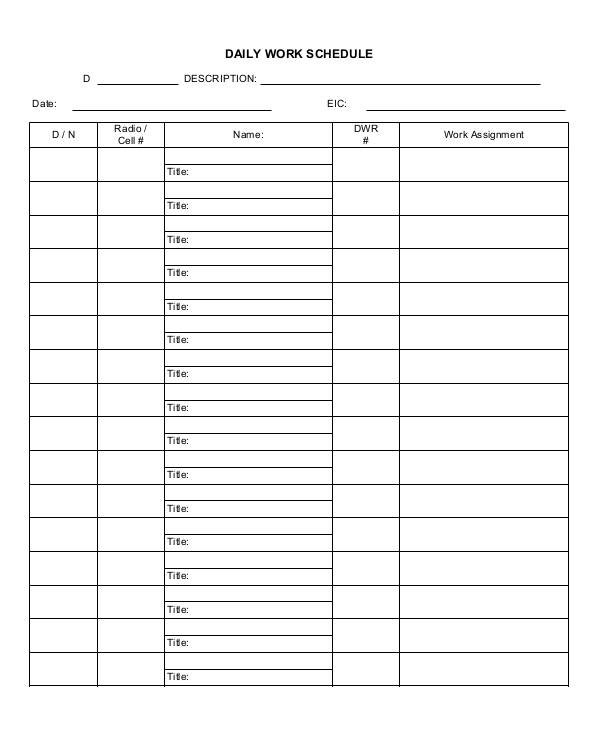 8+ Sample Hourly Planner Templates - Docs, PDF, PSD