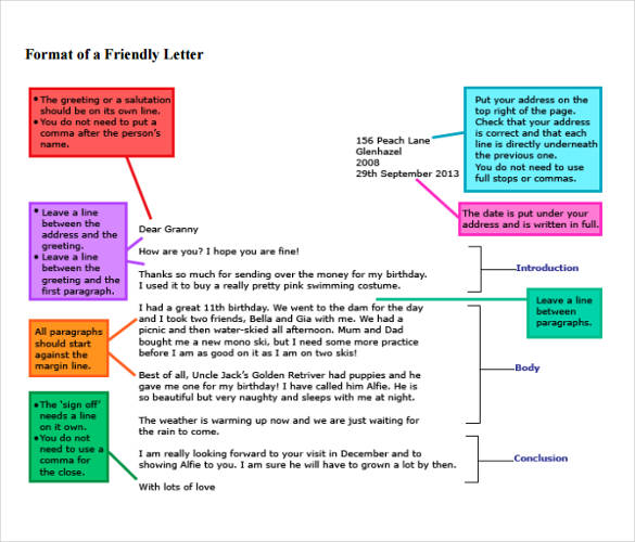 49+ Friendly Letter Templates - PDF, DOC | Free & Premium ...