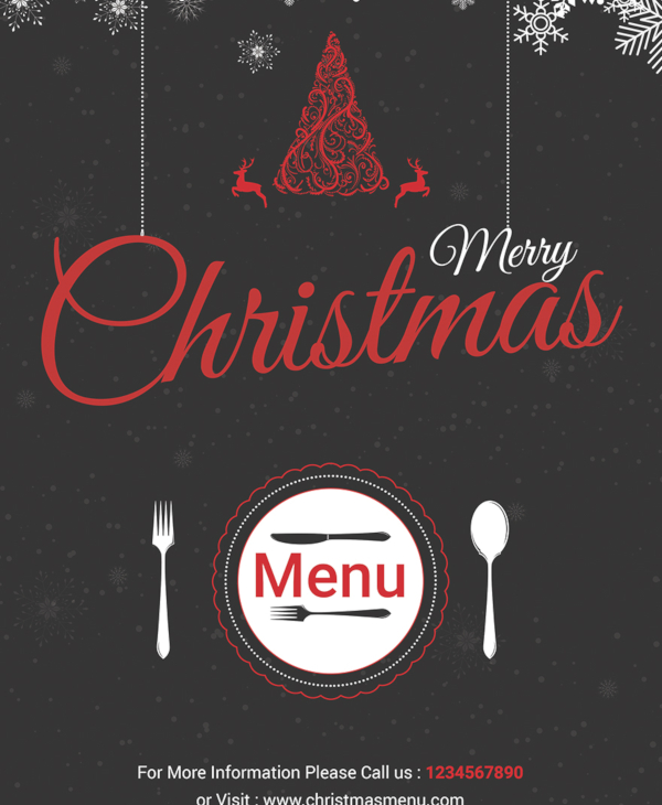 35 sample christmas menu templates psd doc apple pages free
