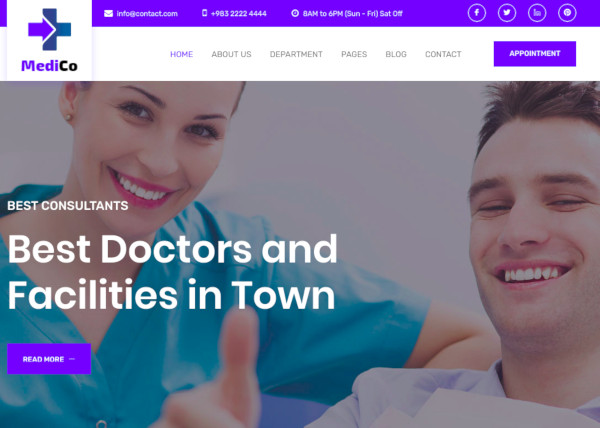 9 Health Bootstrap Themes And Templates