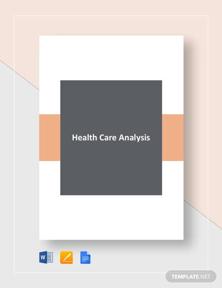 healthcare gap analysis template