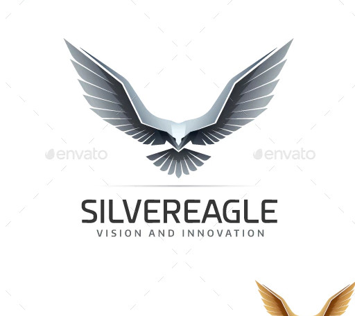 silver eagle logo