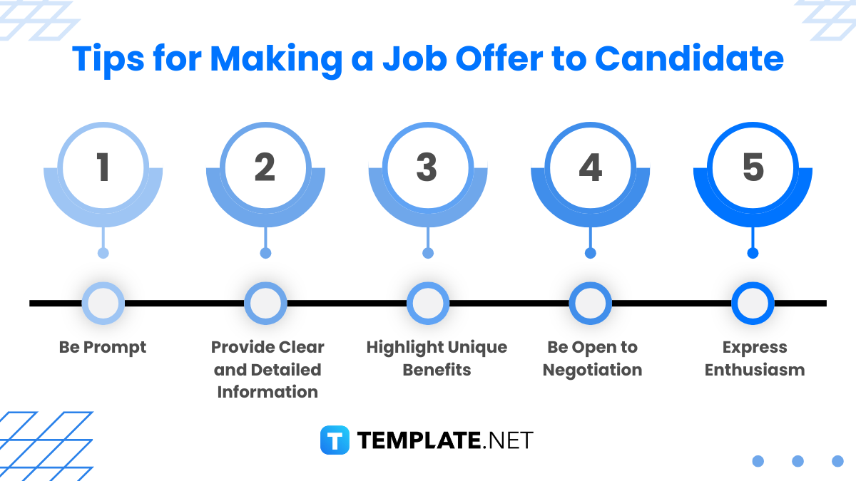 tips for making a job offer to candidate