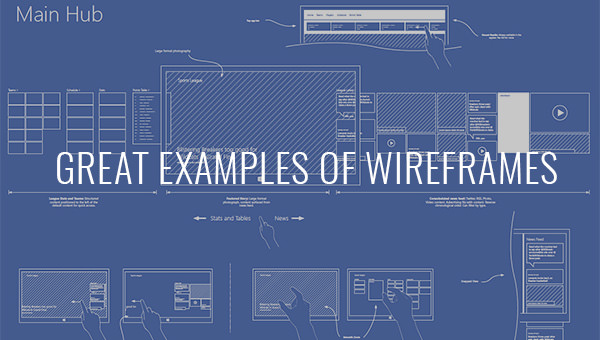great examples of wireframes