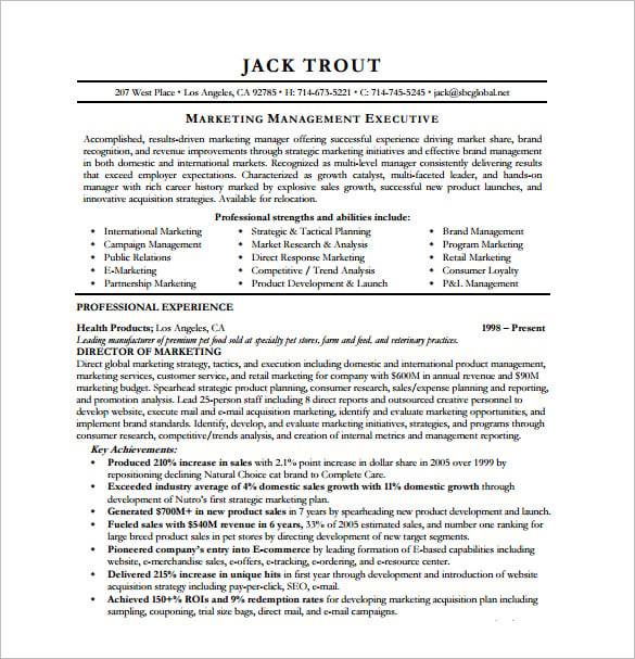 marketing-manager-resume-free-pdf-download