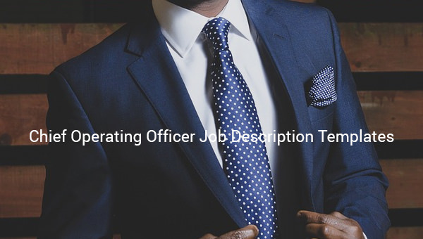 chief operating officer job description template chief operating officer job description template