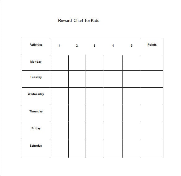 Sticker Rewards Chart Template from images.template.net