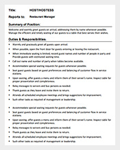 Host-Hostess-Job-Description-Free-PDF-Template