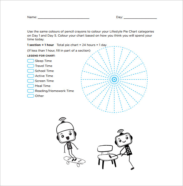 Pie Chart Template Printable