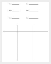 Double-T-Chart-Free-Word-Template