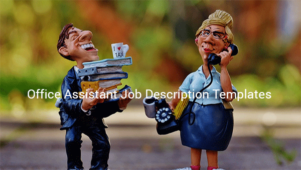 office assistant job description template