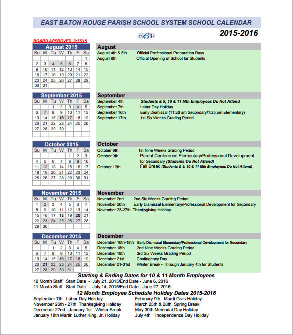 calendar-of-events-schedule-template