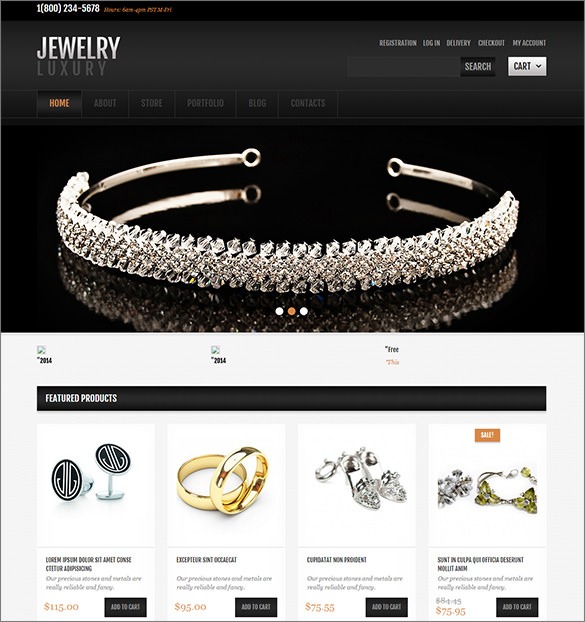 19+ Jewelry WordPress Themes & Templates  Free & Premium Templates