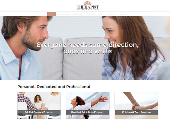 physiotherapist wordpress template